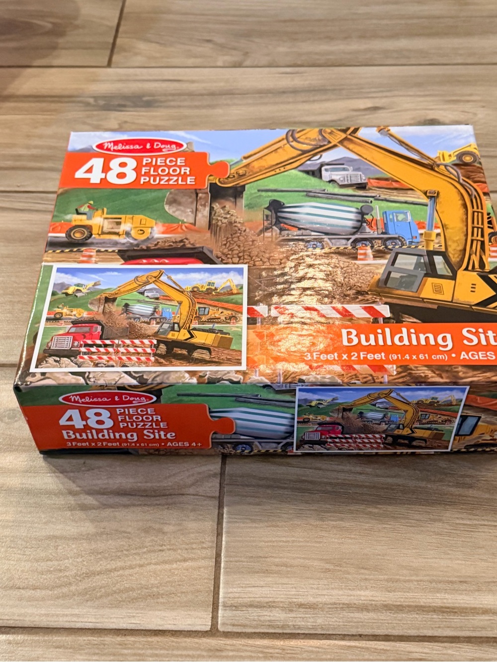 Four Melissa & Doug Puzzles